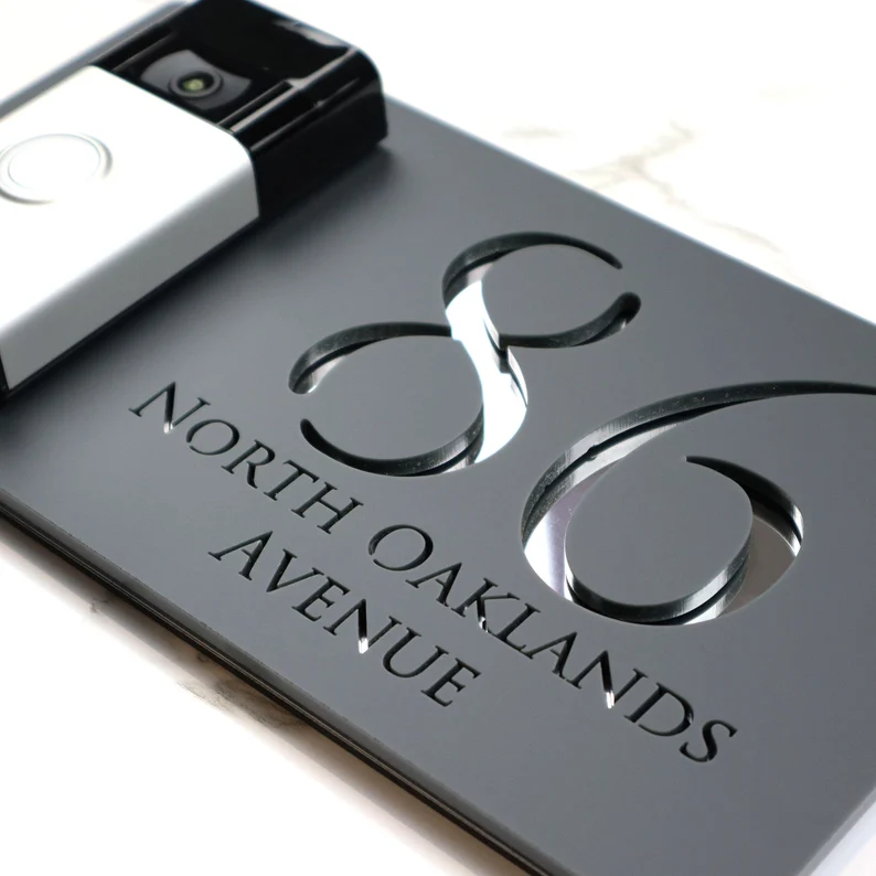 Upgrade Your Home's Style with a Custom-Made Door Number Sign! 