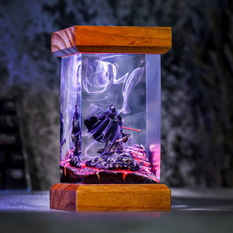 St.ar Wars Epoxy Resin Night Light Ideal Gift for Halloween Christmas