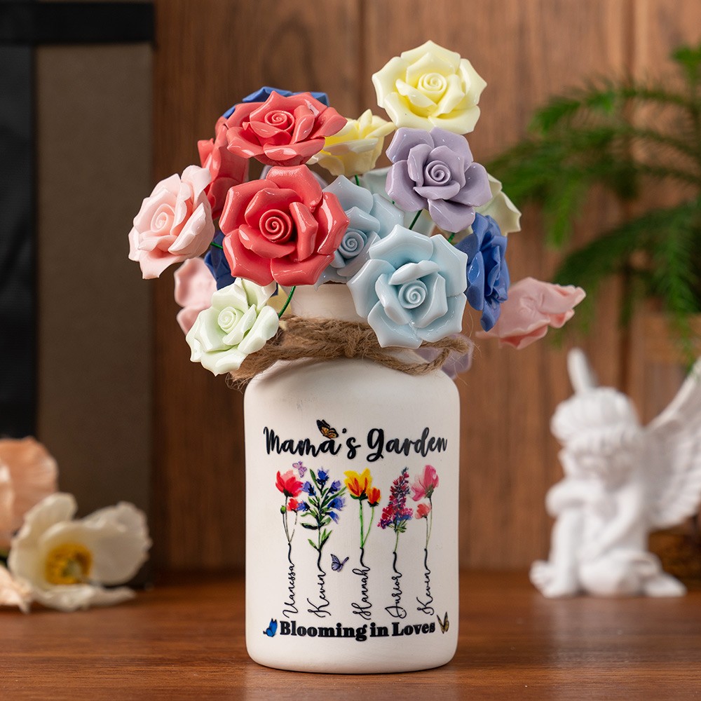 New Arrival - Colored Ceramic Flowers For Mother's Day Gift