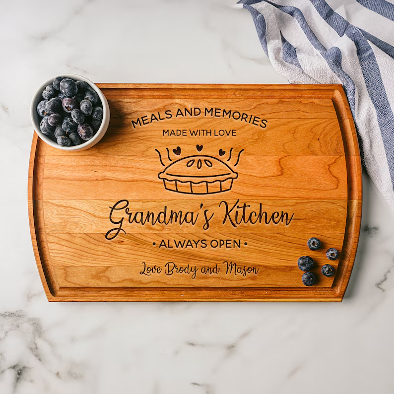 Personalized Cutting Boards Ideal Gift for Mother's Day