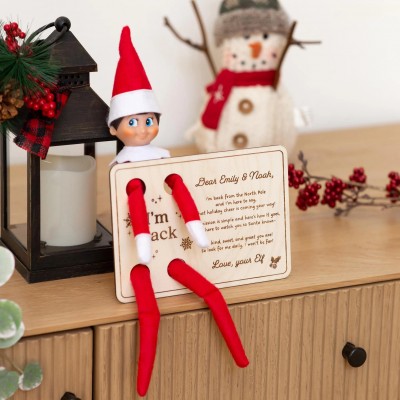 Get a customized return letter, personalized just for you and your elf!