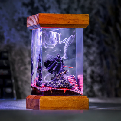 St.ar Wars Epoxy Resin Night Light Ideal Gift for Halloween Christmas