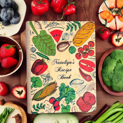 HOT SALE❤️Personalized Family Wooden Recipe Book Mother's Day Gift Ideas